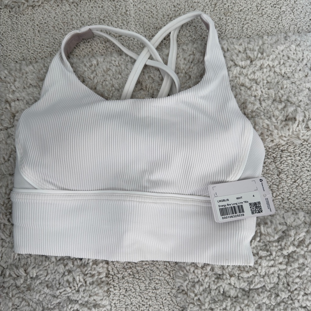 Lululemon Ribbed Energy Bra NWT